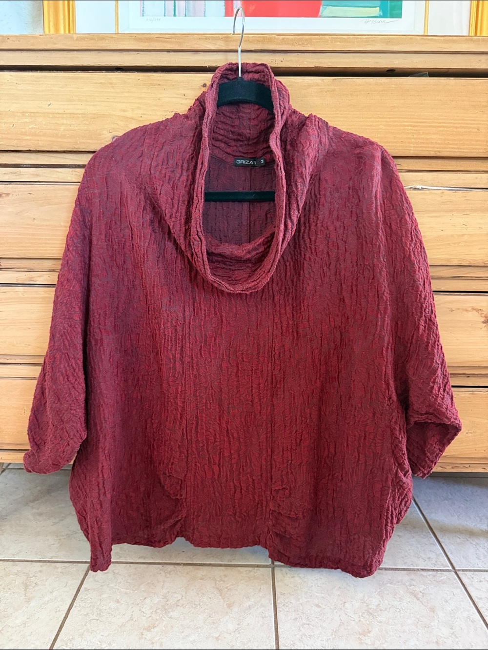 Grizas Oversized Top Blouse